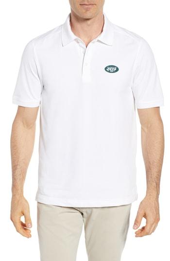 Men's Cutter & Buck New York Jets - Advantage Fit Drytec Polo
