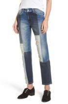 Women's 7 For All Mankind High Waist Patched Slim Jeans