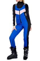 Women's Topshop Sno Colorblock Jumpsuit Us (fits Like 0) - Blue