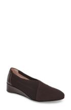 Women's Taryn Rose Celeste Wedge M - Brown