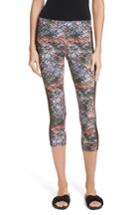Women's Neverbefore Print Crop Leggings - Green
