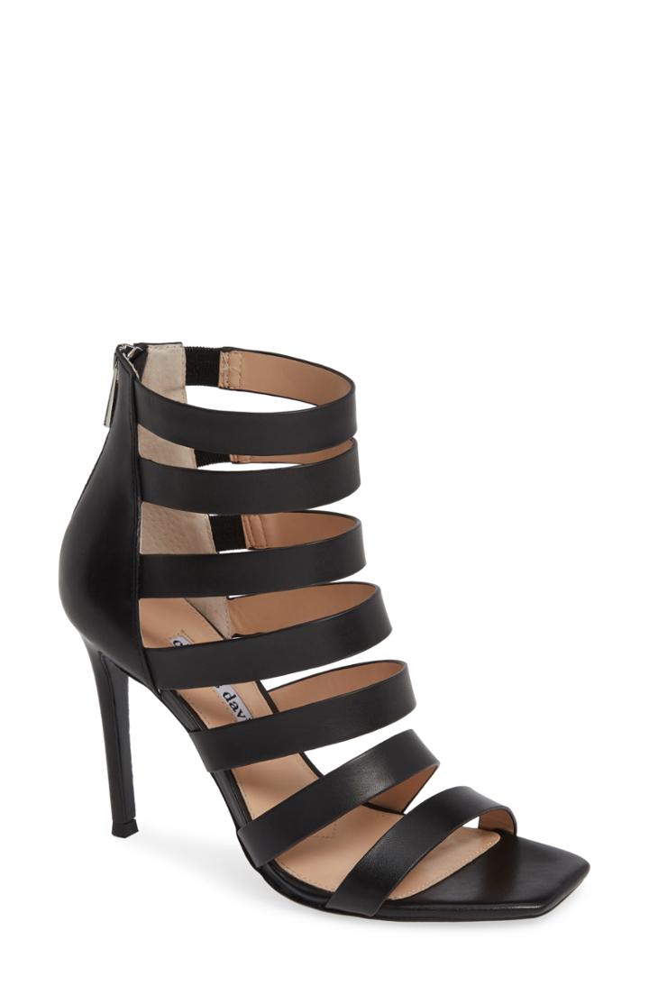 Women's Charles David Velma Sandal .5 M - Black