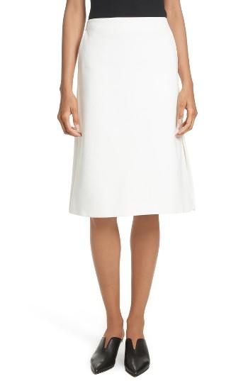 Women's Tibi A-line Skirt - White
