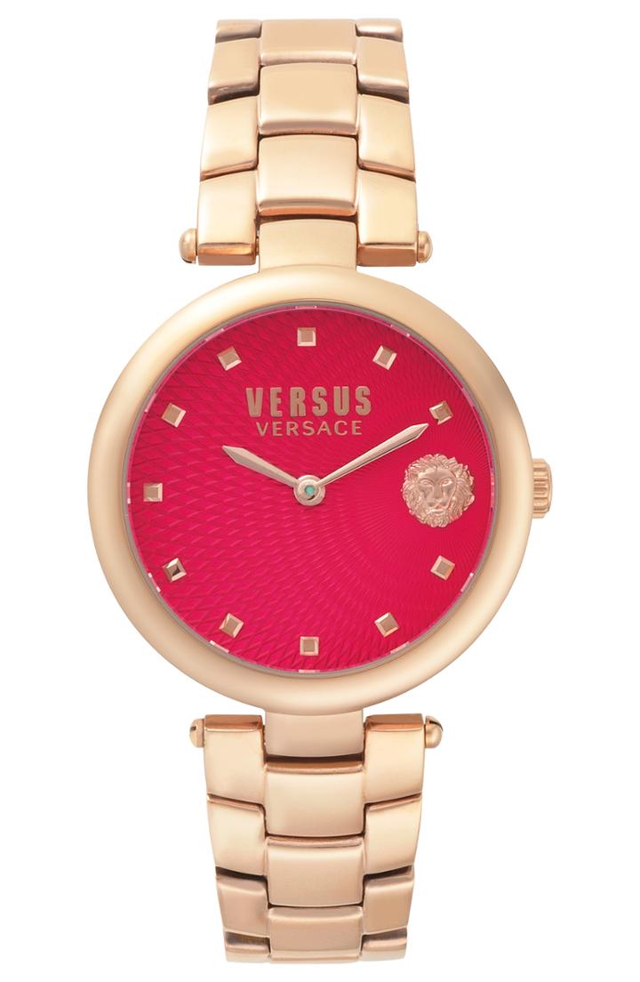 Women's Versus Versace Buffle Bay Bracelet Watch, 36mm