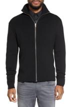 Men's Calibrate Zip Front Sweater Jacket, Size - Black