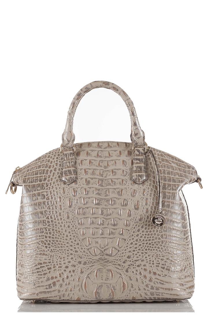 Brahmin 'melbourne - Large Duxbury' Satchel - Ivory
