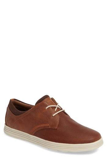 Men's Dunham Colchester Embossed Oxford Eeee - Brown