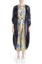 Women's Toga Nylon Trench Coat Us / 36 Fr - Black
