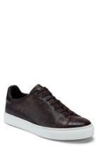 Men's Bugatchi Wimbledon Sneaker M - Brown