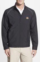 Men's Cutter & Buck 'cincinnati Bengals - Beacon' Weathertec Wind & Water Resistant Jacket, Size - Black