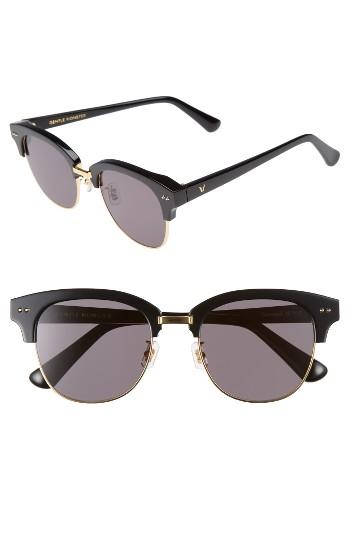 Women's Gentle Monster Second Boss 51mm Retro Sunglasses - Black