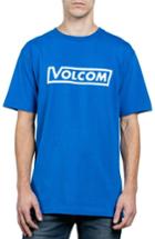 Men's Volcom Logo T-shirt - Blue