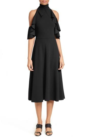 Women's Tracy Reese Midi Dress - Black