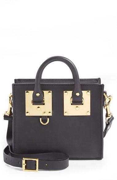 Sophie Hulme 'albion' Box Tote - Black
