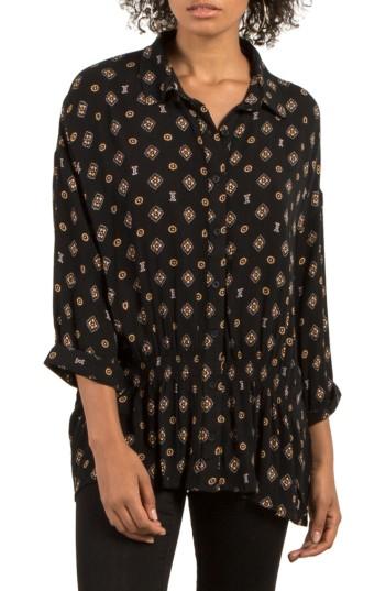 Women's Volcom Champain Trail Print Top