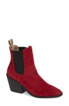 Women's Band Of Gypsies Shadow Chelsea Boot M - Red