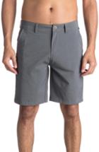 Men's Quiksilver Transit Twill Amphibian Shorts - Grey