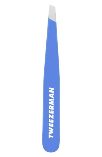 Tweezerman Mini Slant Tweezer, Size - Blue