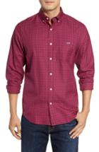Men's Vineyard Vines Classic Fit Bentley Gingham Sport Shirt - Red