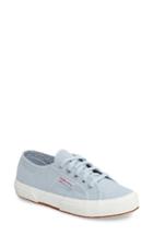 Women's Superga 'cotu' Sneaker .5us / 41eu - Blue/green