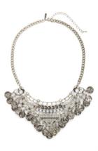 Women's Topshop Coin Collar Necklace