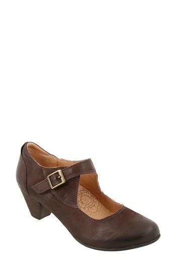 Women's Taos Studio Mary Jane Pump M - Brown