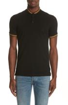 Men's The Kooples Tipped Polo - Black