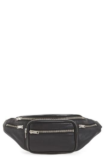 Alexander Wang Washed Leather Fanny Pack - Black