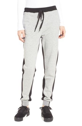 Women's Kendall + Kylie Paneled Sweatpants - Grey