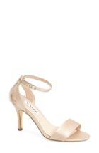 Women's Nina 'venetia' Ankle Strap Sandal M - Beige