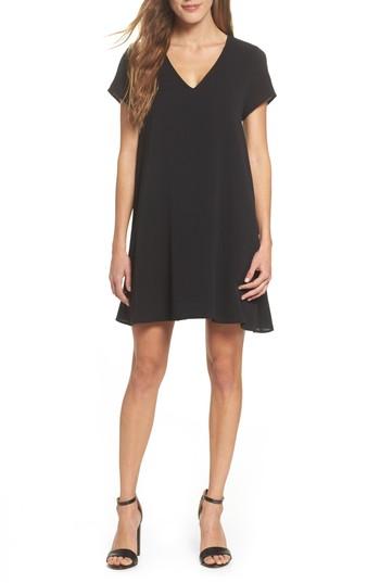 Women's Mary & Mabel Shift Minidress - Black