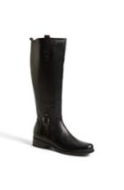 Women's Blondo 'venise' Waterproof Leather Riding Boot .5 M - Black