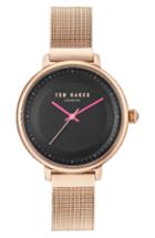 Women's Ted Baker London Isla Round Mesh Strap Watch, 36mm