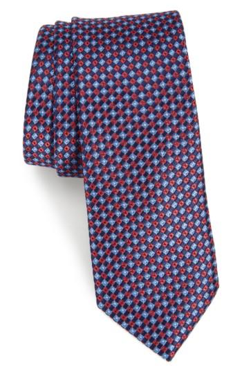 Men's Nordstrom Men's Shop Tino Geometric Silk Skinny Tie