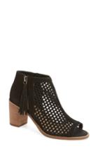 Women's Vince Camuto Tresin Perforated Open-toe Bootie