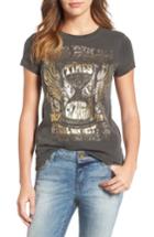 Women's Lucky Brand Bob Dylan Metallic Graphic Tee