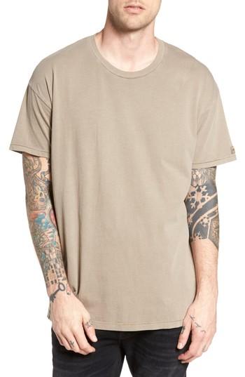 Men's Zanerobe Rugger Oversized T-shirt - Beige