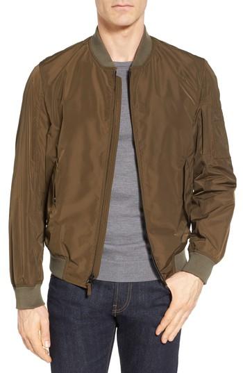 Men's Sanyo 25 Ma-1 Bomber Jacket, Size - Grey