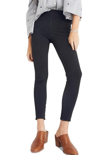 Women's Madewell Pull-on Jeans - Black