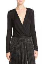 Women's Diane Von Furstenberg Lala Long Sleeve Bodysuit