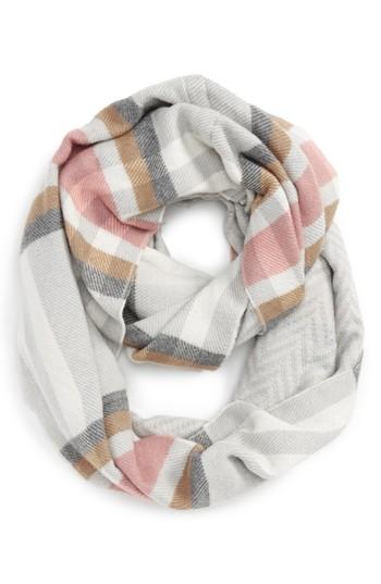 Women's Bp. Reversible Plaid Infinity Scarf