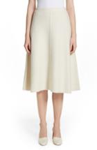 Women's Co A-line Alpaca & Wool Skirt - Ivory