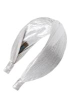 Tasha Metallic Twist Headband, Size - Metallic