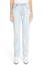 Women's Acne Studios Log Relaxed Leg Jeans