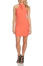 Women's 1.state High Neck Body-con Dress - Coral