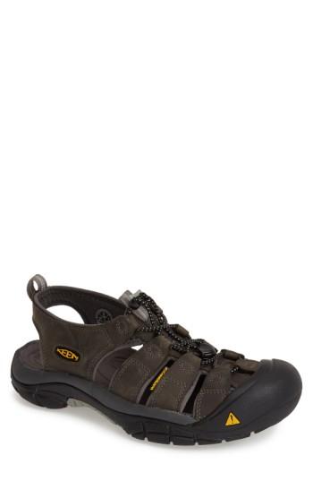 Men's Keen 'newport' Water Sandal M - Grey