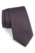 Men's Burberry London 'clinton' Medallion Silk Tie