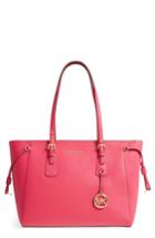 Michael Michael Kors Voyager Leather Tote - Pink