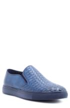 Men's Zanzara Echo Ii Woven Slip-on Sneaker .5 M - Blue