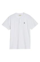 Men's Psycho Bunny Henley T-shirt (xl) - White